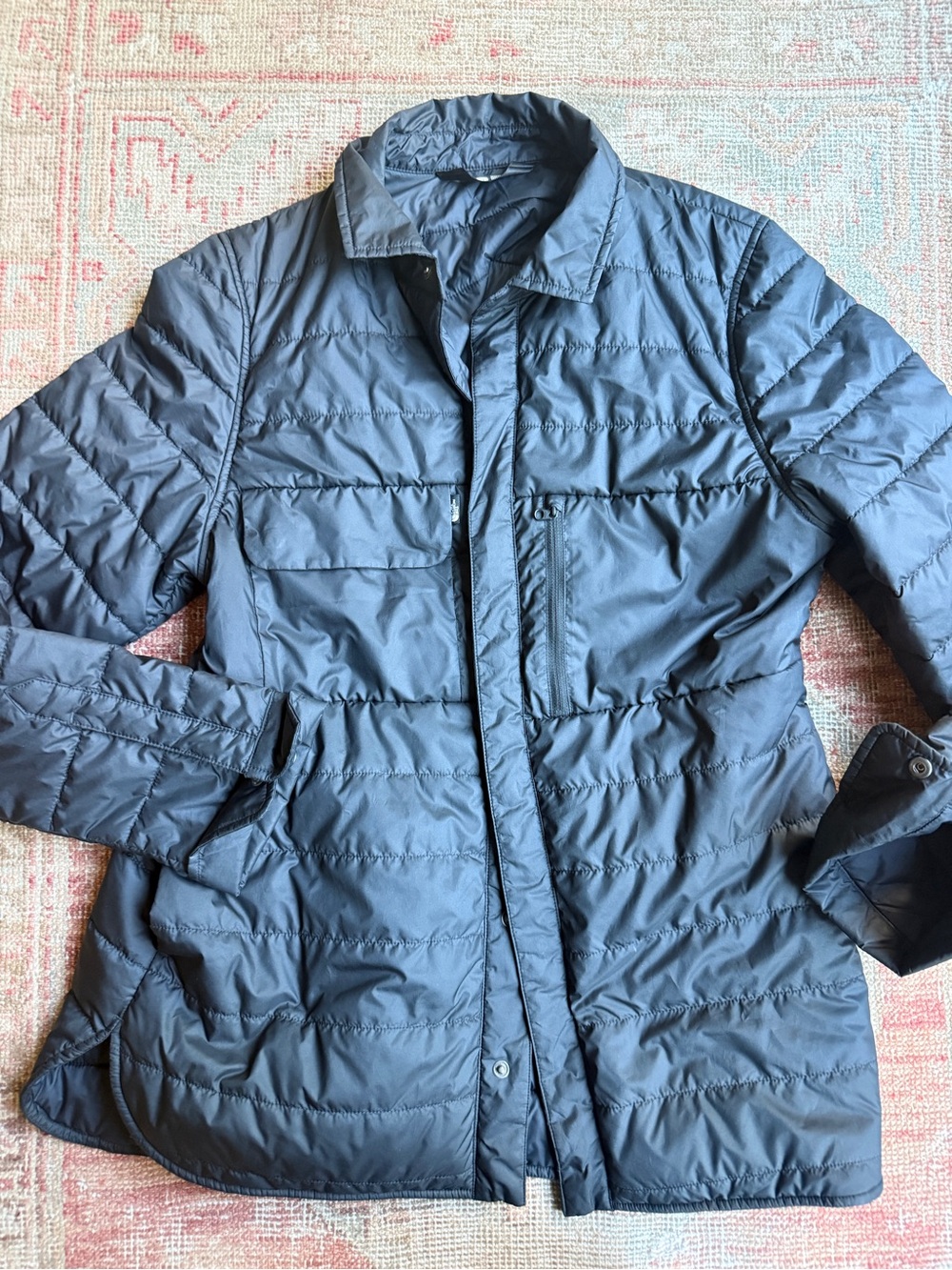 The North Face Women's Quilted Utility Jacket - Dark Blue